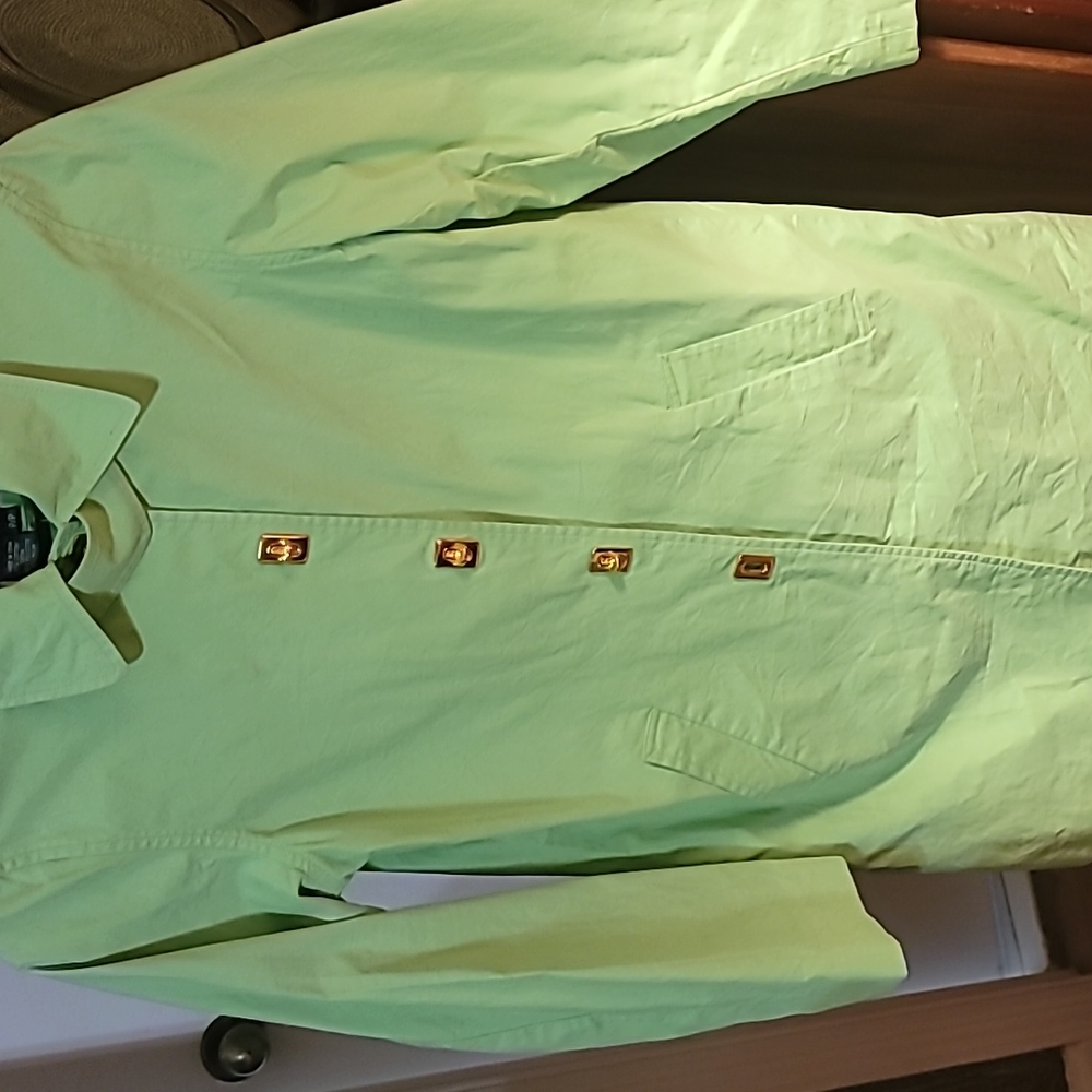 Lime Green Ralph Lauren Coat